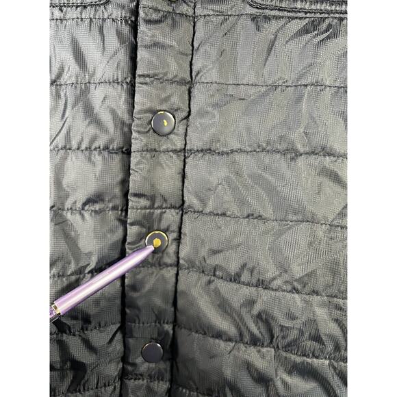 Paper Denim‎ & Cloth Puffer Jacket Men Small Snap Button Lightweight Outerwear - Picture 11 of 16
